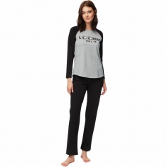 MINERVA Γυναικεία βαμβακερή πυτζάμα 52248