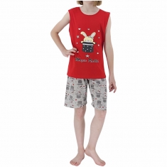 ΠΑΙΔΙΚΗ ΚΑΛΟΚΑΙΡΙΝΗ ΠΥΤΖΑΜΑ ΒΑΜΒΑΚΕΡΗ GIRL MAGIK RABBIT 5056