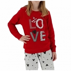 ΠΑΙΔΙΚΗ ΠΥΤΖΑΜΑ βαμβακερή GIRL Love 20212613