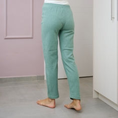 Παντελόνι Πυτζάμας Με Μαλακό Ύφασμα Ριμπ