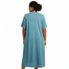 PLUS SIZE Καλοκαιρινό Γυναικείο Νυχτικό  8093